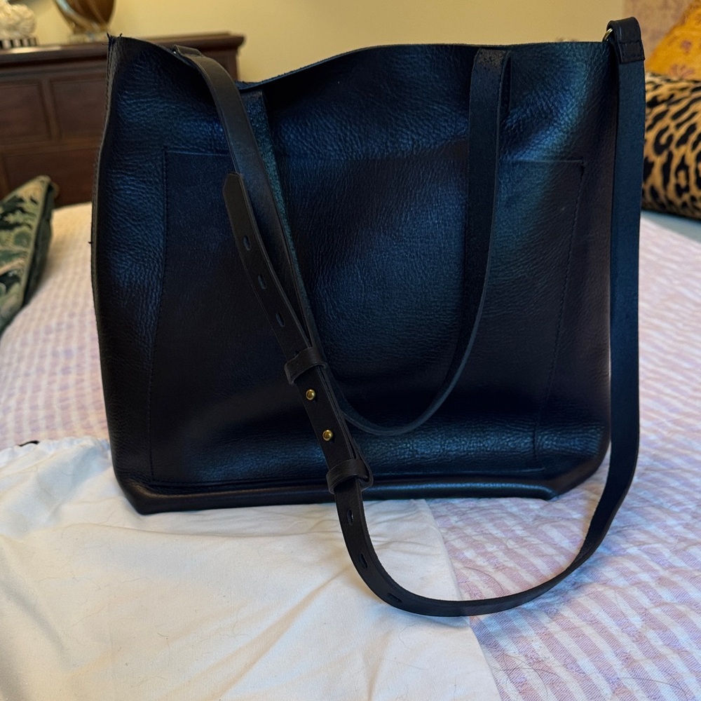Madewell Midnight Black Tote - Picture 2 of 11